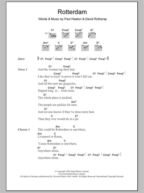 Rotterdam Chords 